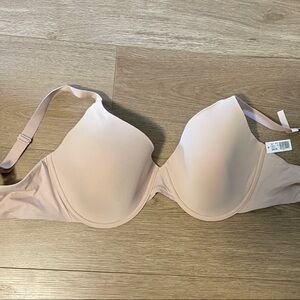 American Eagle Outfitters Nude T-Shirt Bra 36DDD